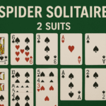 Spider Solitaire 2 suits